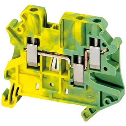 Šroubová svorka, zemnící, 3 body, 4mm2 (obj. mn. 50ks) SCHNEIDER NSYTRV43PE
