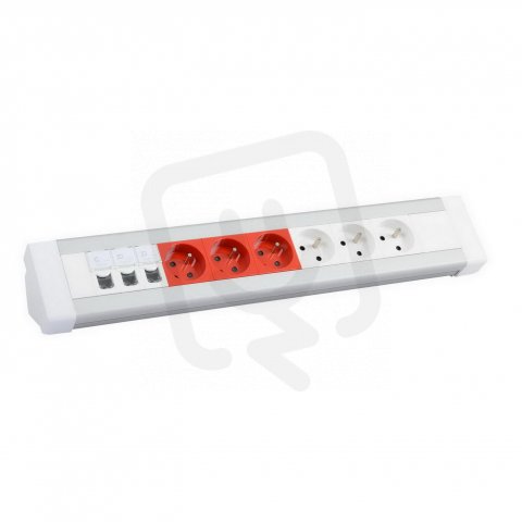 Legrand 054621 ST.BLOK 3X2P+T,3XNEZ,3XRJ45,C6