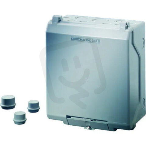 KV-Prázdná skříň, při vestavěné montážní desce 182x205x95 mm HENSEL KG 9003 IN