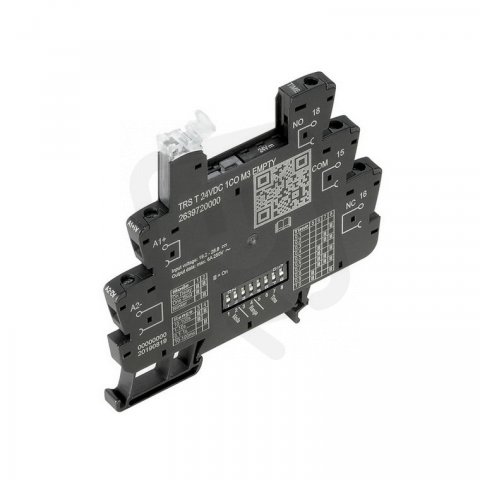 Reléový kontakt samice TRS T 24VDC 1CO M3 EMPTY WEIDMÜLLER 2639720000