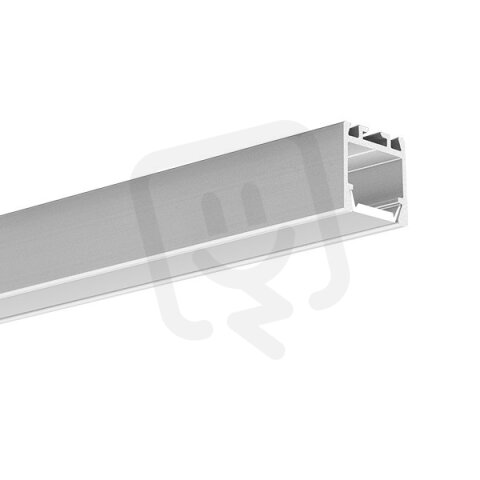 LED hliníkový profil KLUŚ PDS-ZM stříbrná 1m /B7696_1m/ ALUMIA A07696A_1