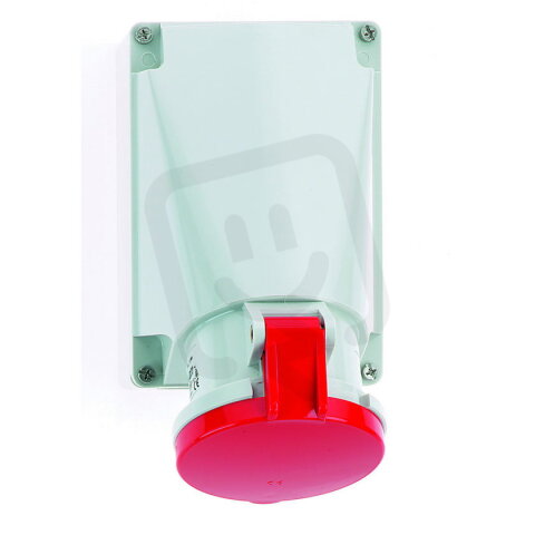 Zásuvka nástěnná 63A 4p 400V IP44 6h Quick-Connect BALS 110415