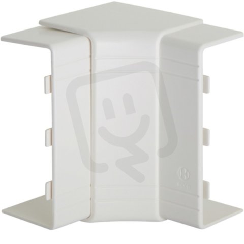 Stavitelný vnitřní roh pro podparapetní systémy, 100x40, bílá IBOCO B02463