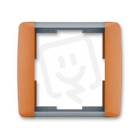 ELEMENT Jednorámeček karamelová/led. šedá ABB 3901E-A00110 07
