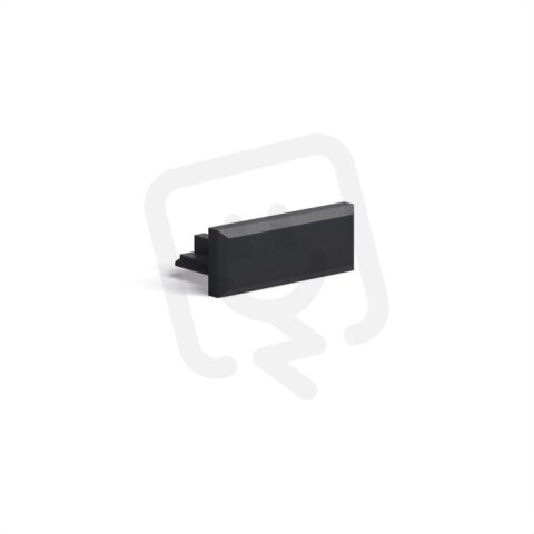 Záslepka KLUŚ MICRO-PLUS pro AL profil, černá /24419/ ALUMIA C24392C07