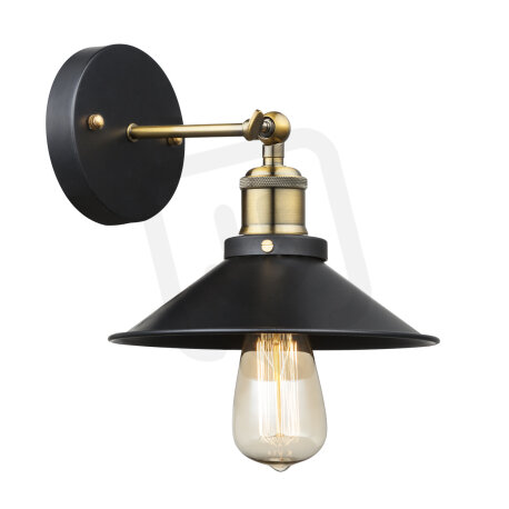 Nástěnné svítidlo LENIUS černá 1xE27, max. 60W 230V GLOBO 15053W