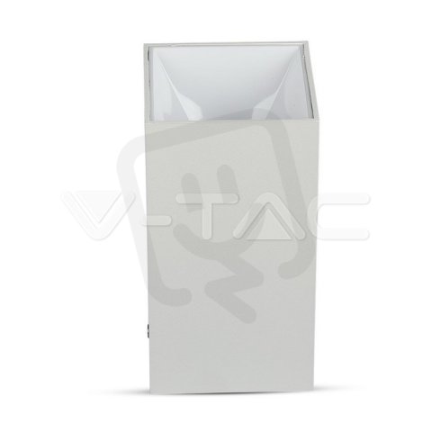 GU 10 Fitting Square White + White  , VT