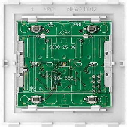 Wiser, Tlačítkový modul 2nás., System-M SCHNEIDER MTN5123-0300