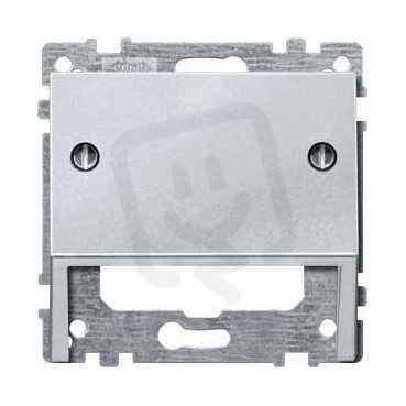 Merten Zkosená zásuvka, System M, Aluminium SCHNEIDER MTN464660