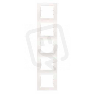 Sedna Rámeček pětinásobný vertikální, Cream SCHNEIDER SDN5801523