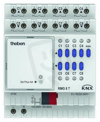 RMG 8 T KNX Spínací aktor