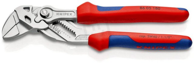 Klešťový klíč kleště a klíč v jediném nástroji 180 mm KNIPEX 86 05 180