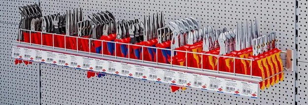 Nástěnný stojan Pro 18x 6 kleští KNIPEX 00 19 34 7