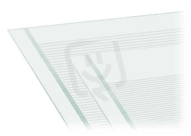 Popisovací páska, list A4, s potiskem 1-16 (400×), 2,3x182 mm, samolepicí, bílá