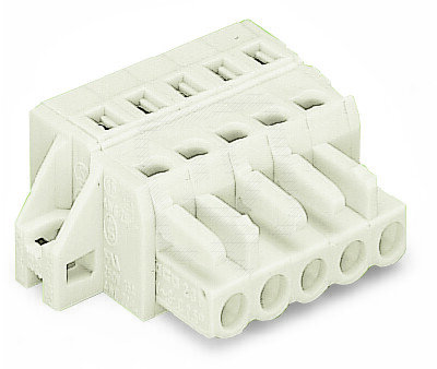 Pružinová svorka CAGE CLAMP 2,5mm2 světle šedá 15pól. WAGO 721-115/031-000