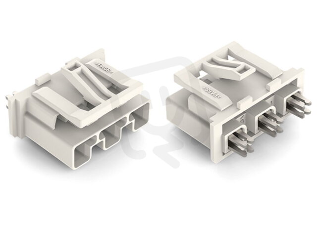 Přístrojový konektor 3pól. Kód. A bílá WAGO 770-438