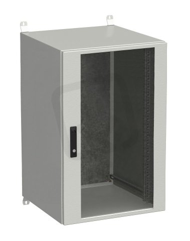 Rozvadeč nástěnný venkovní LC-20 21U 600x600 dveře sklo 3bod.zámek