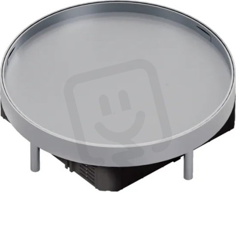 Přístrojové zátěžové nerezové víko plné R12 pro pro podlah. krytinu výšky 15mm