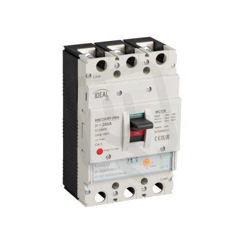 Kompaktní jistič KMCCB-RT-250A KANLUX 37284