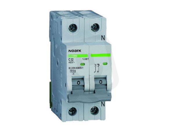 Instalační jistič NOARK 100200 EX9BN 6 kA, char. D, 8 A, 1+Npól
