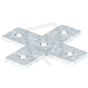 OBO 1124617 Spojka pro lištu MS 41 křížení GMS 5 VP X G