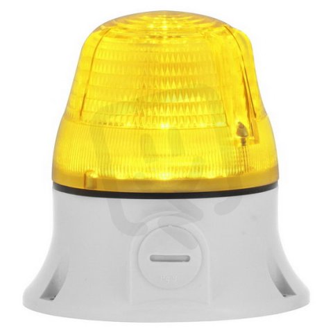 Svítidlo zábleskové MICROLAMP X 240 V, AC, IP54, M16, žlutá, světle šedá 64126