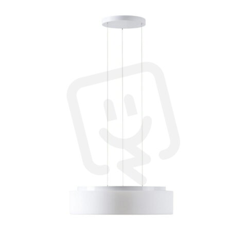 Závěsné LED svítidlo se skleněným stínidlem ERIS LE4 48W IP40 DALI 3K bílá