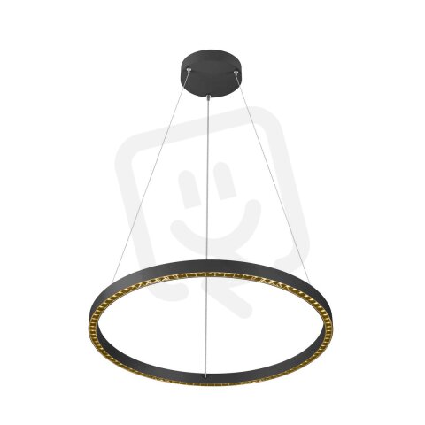 ONE CUBE závěsné svítidlo, 300 cm, 3000 K, DALI 2, Touch, černá SLV 1007661