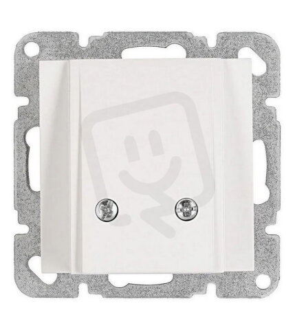 Kabelový vývod, pro O 9 mm, bílý SCHRACK EV102314--