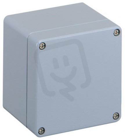 Prázdná skříň AL 1010-8 šedá IP66 IK09 100x100x81mm SPELSBERG 15000801
