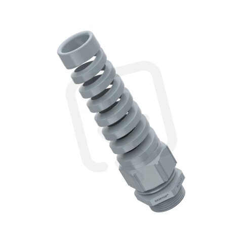 Kabelová vývodka s ochranou proti ohybu SKINTOP BS-M 25X1.5 RAL 7001 SGY