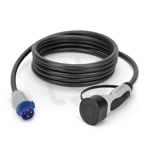 Nabíjecí kabel SCAME 201.CSA121-5 IP44 20A vidlice 3A 16A 1P konektor T2 20A 1P