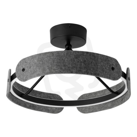 Decor Curve Felt Ceiling 33W 830 Dark Grey OSRAM 4058075847583