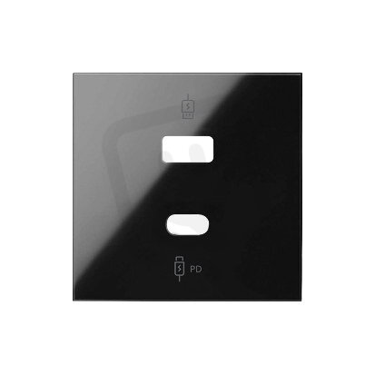 Kryt 1 násobný k USB nabíječce 1 násobné