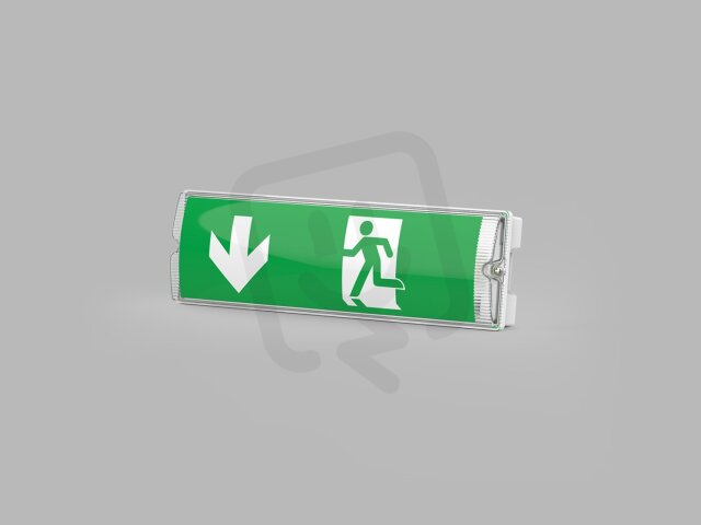 Nástěnné svítidlo SAFE ON 3W 6000K Emergency 3h bílá LED2 1440261