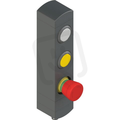 Ovládací jednotka BN 3 prvky (konfigurace A03) 1NO, Konektor M12,12 pólů, IP65