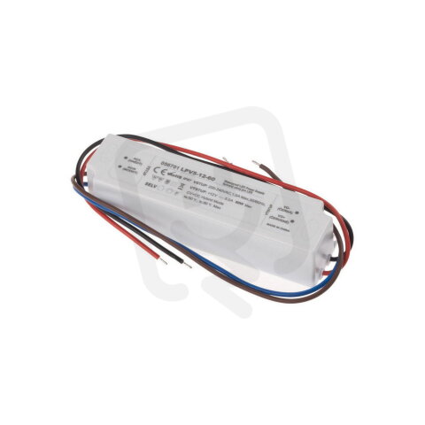 LED zdroj 12V 60W LPV5-12-60 Záruka 5 let T-LED 056701