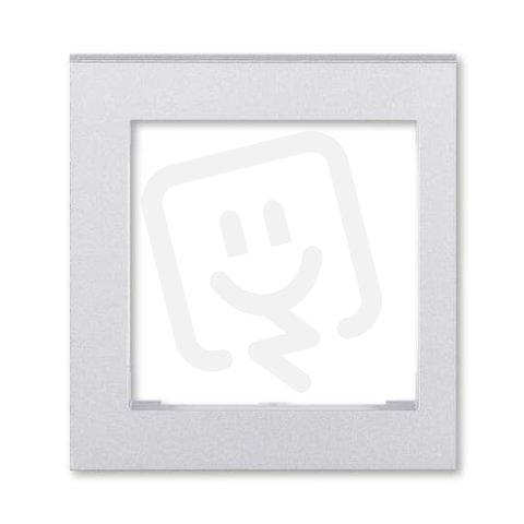 LEVIT M Kryt rámečku s otvorem 55x55 krajní titanová ABB 3901H-A00255 70