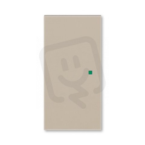 ABB Levit Kryt 2násobný levý/pravý bez potisku macchiato 6220H-A02000 18