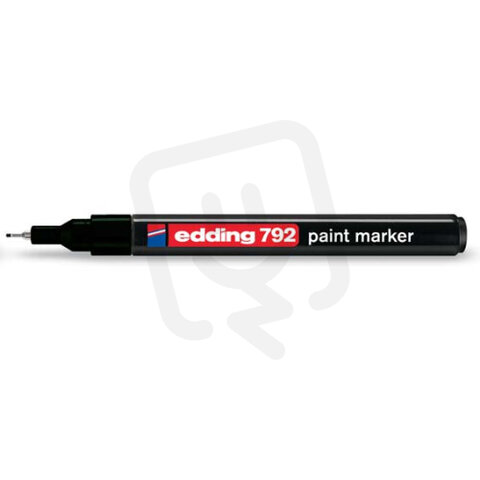 EDDING 792 černá Permanentní pero s kulatým hrotem 0,8mm/černá(EDDING 780 černá)