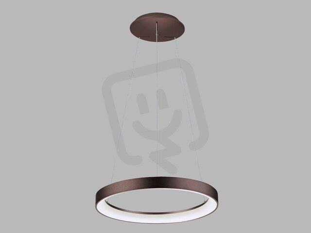 Závěsné svítidlo LED2 BELLA SLIM 48 P-Z, CF TRIAC 38W 2700K/3000K/4000K hnědá