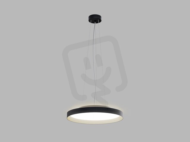 Závěsné svítidlo LED2 MOON 40 P/N-Z, BCH DALI TW/PUSH TW 36W 27K-4K černá/šampaň