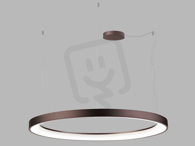 Závěsné svítidlo LED2 BELLA SLIM 98 P-Z, CF CASAMBI TW 80W 2700K-4000K hnědá