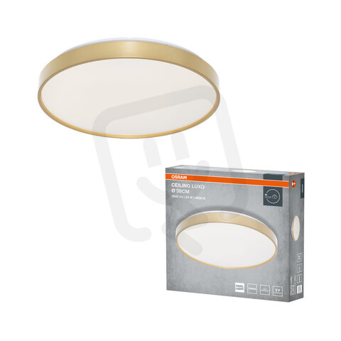 CEILING LUXO GOLD ? 38 cm 24W 4000K IP20 GOLD OSRAM 4099854653346