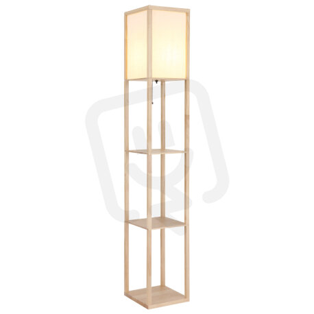 Stojací lampa TABITHA hnědá 1x E27, max. 60W 230V GLOBO 58611