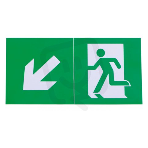 Evakuační značka EXIT PICTO-STEP2-N 24687 Kanlux starý kód 07414