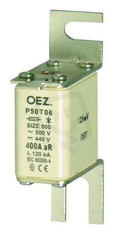 P50T06 400A aR Pojistková vložka,jištění polovodičů AC690V/DC440V OEZ:06662