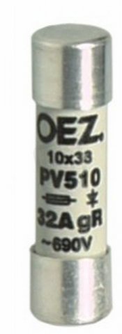 PV510 25A gR Pojistková vložka AC690V/DC250V vel.10x38 pro polovodiče OEZ:15206