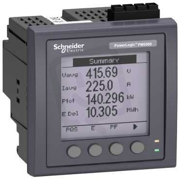 Schneider METSEPM5560 Analyzátor PM5560, Modbus, Ethernet, 4DI/2DO