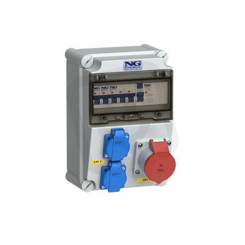 Zásuvková kombinace NG ENERGY ekonomická SC 51 022 E.01